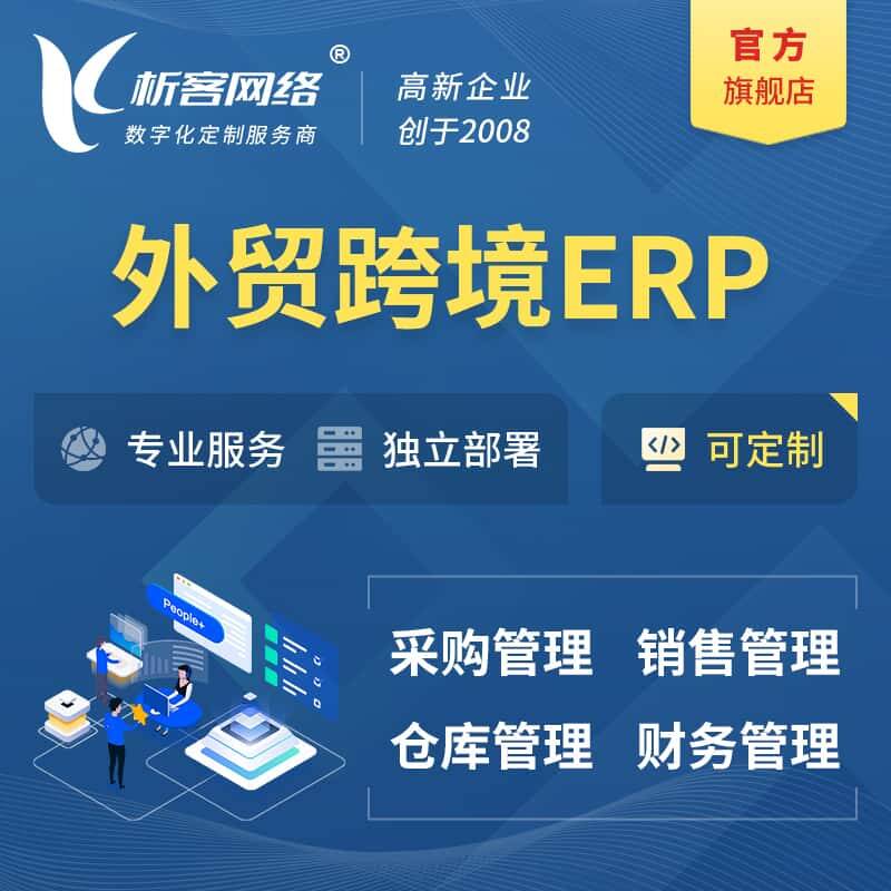 琼中黎族苗族外贸跨境ERP软件生产海外仓ERP管理系统
